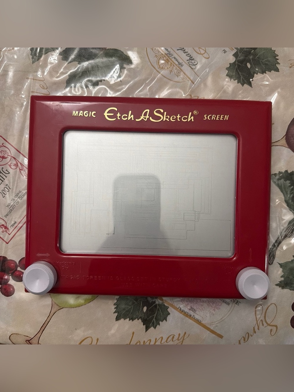 Etch-A-Sketch Style Drawing Toy